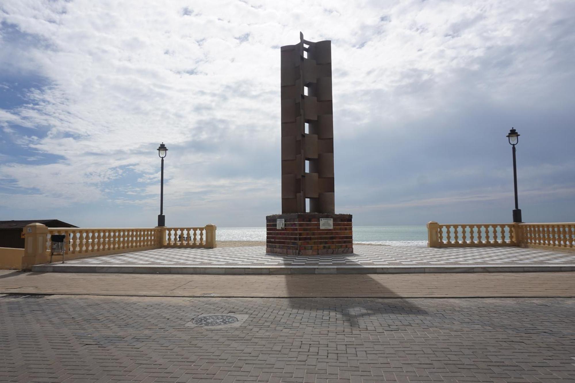 Rompeolas Playa Chipiona Esterno foto